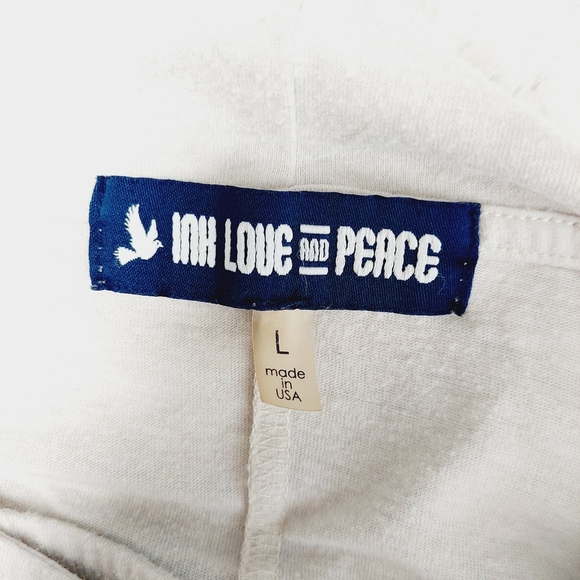 Ink Love and Peace Women Ailsa Drawstring Hem Knit Top P1349 - Picture 7 of 9